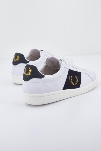 FRED PERRY LEATHER/BRANDED en color BLANCO  (3)