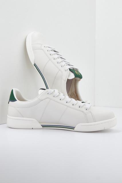 FRED PERRY  B LEATHER en color BLANCO  (2)