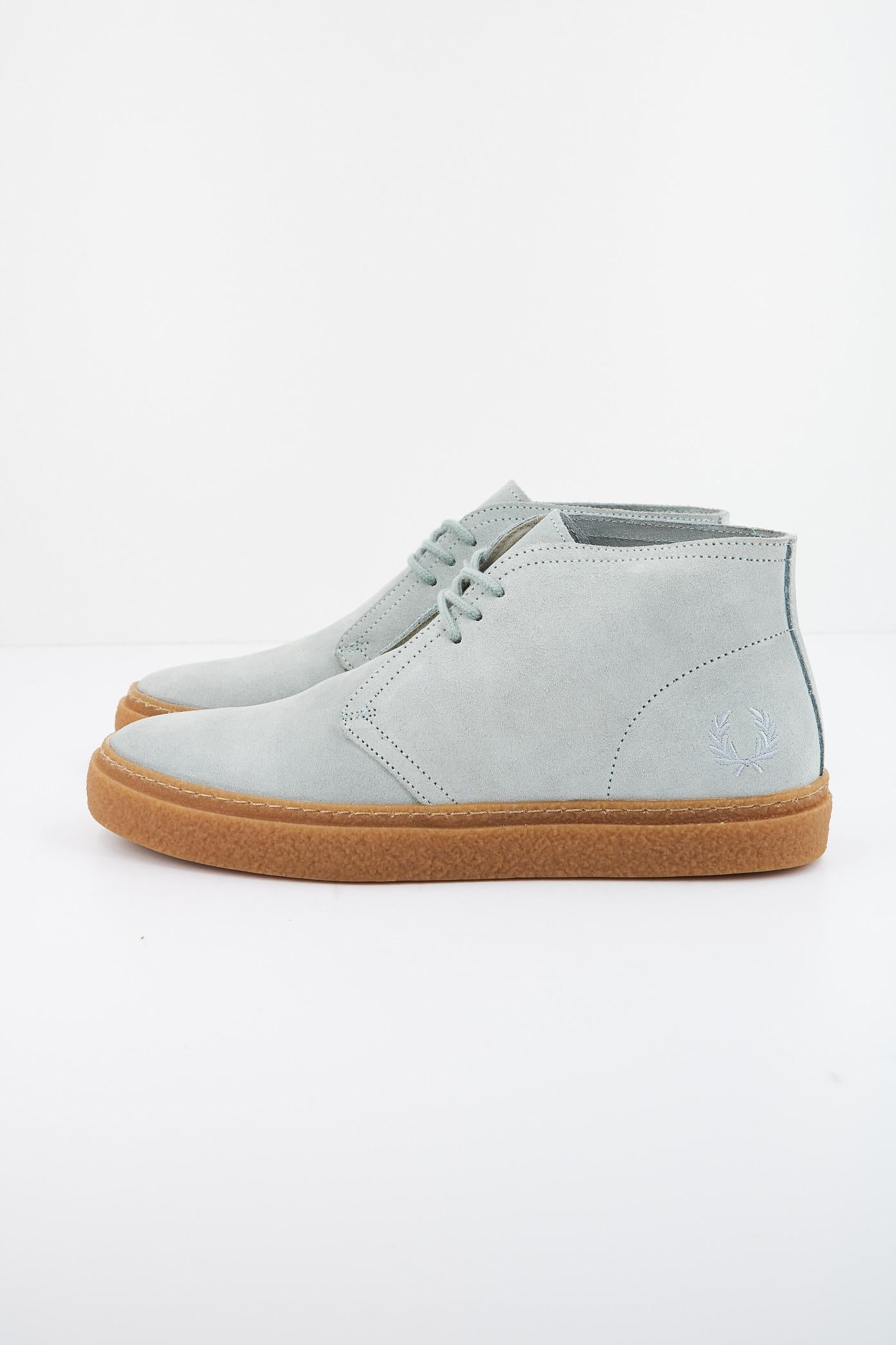 FRED PERRY HAWLEY SUEDE en color AZUL  (1)