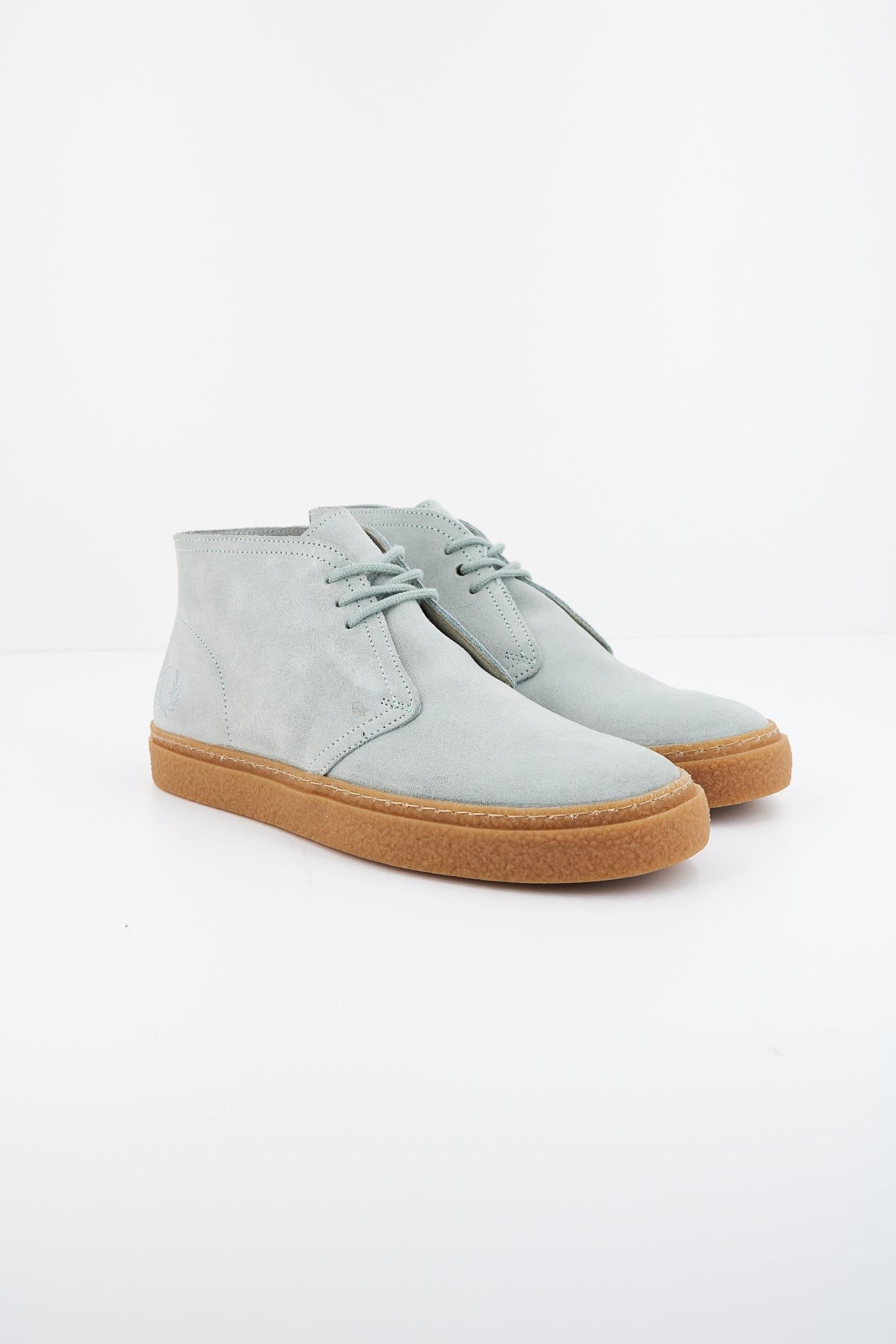 FRED PERRY HAWLEY SUEDE en color AZUL  (2)