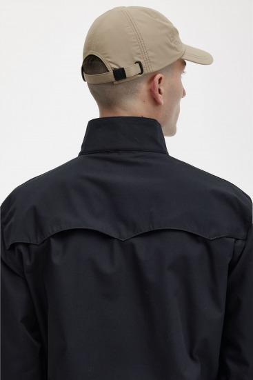 FRED PERRY HARRINGTON JACKET en color NEGRO  (4)