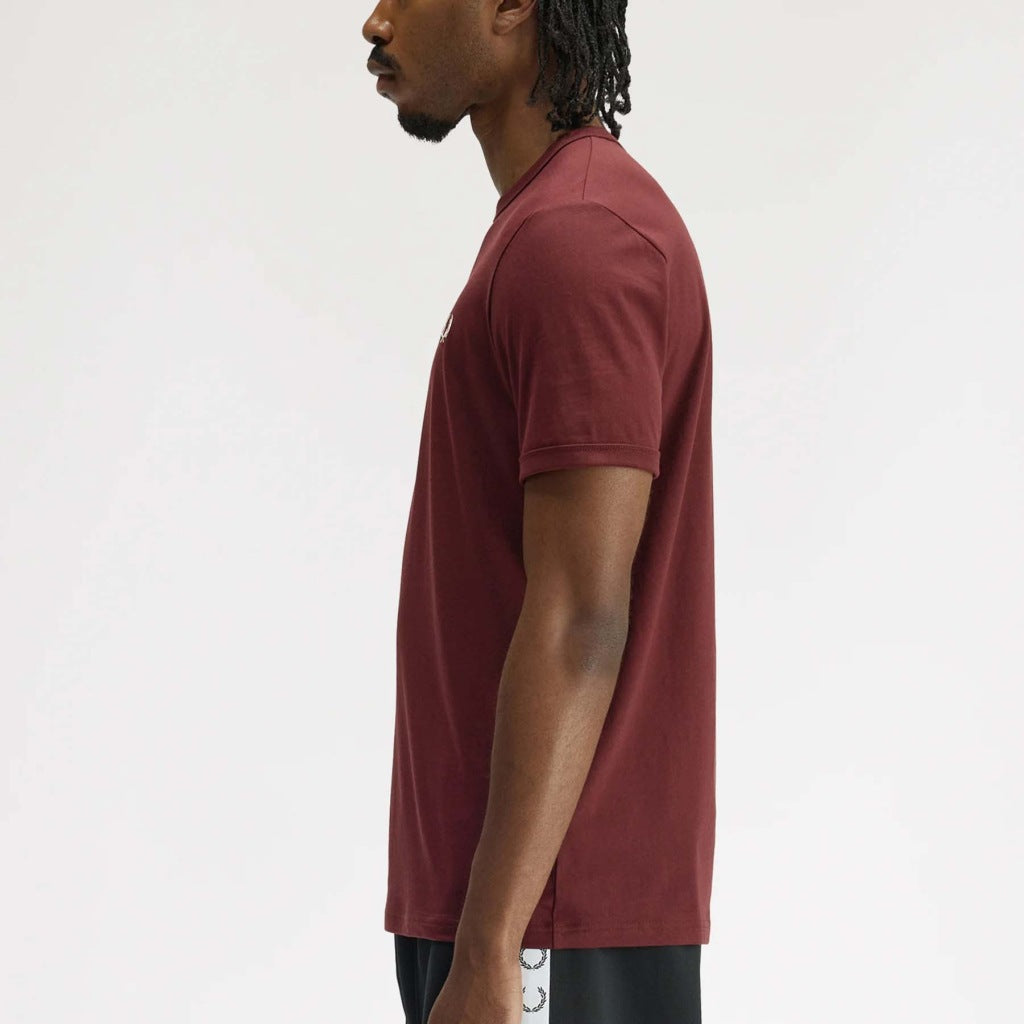 FRED PERRY MFP en color BURDEOS  (6)