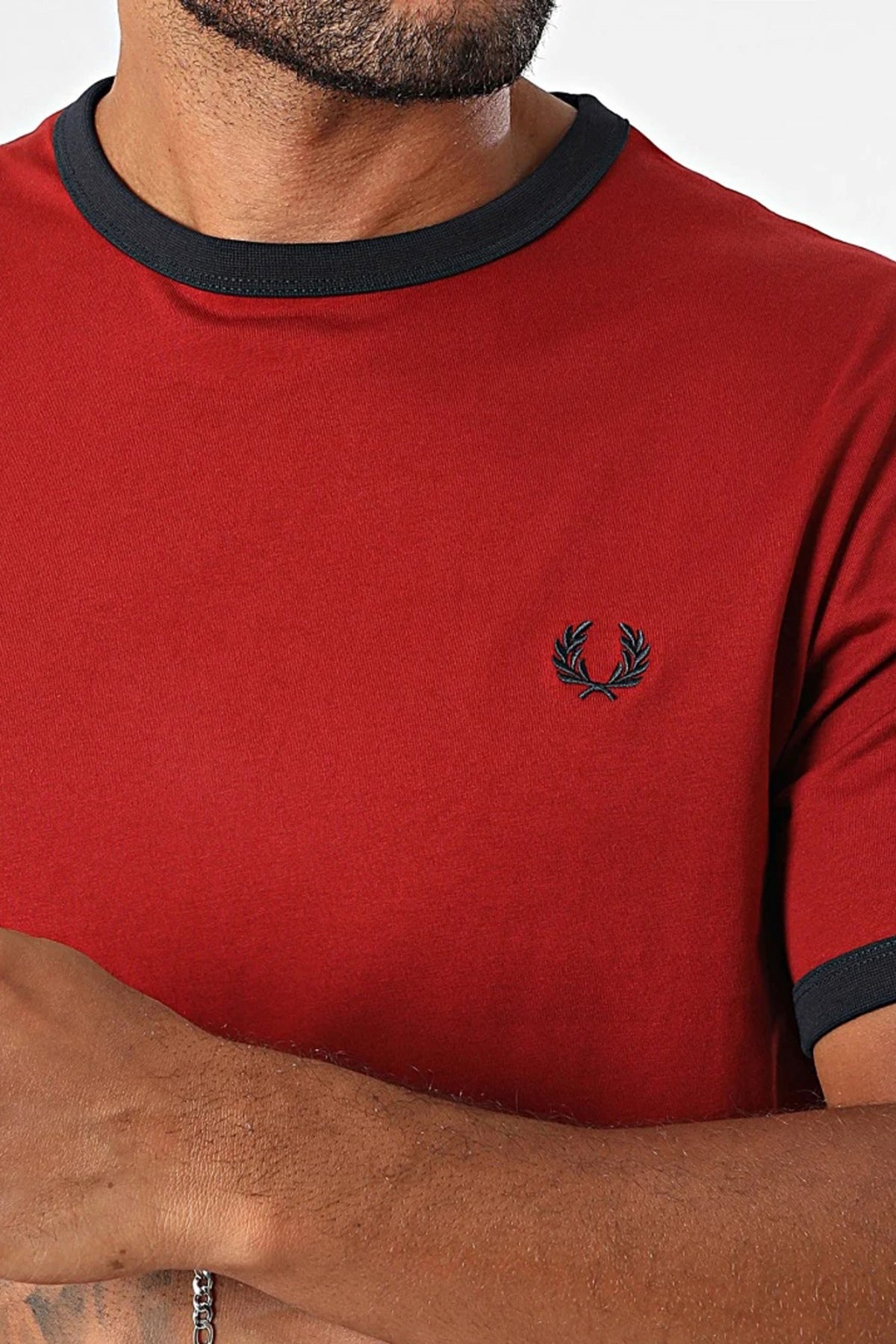 FRED PERRY MFP en color BURDEOS  (3)