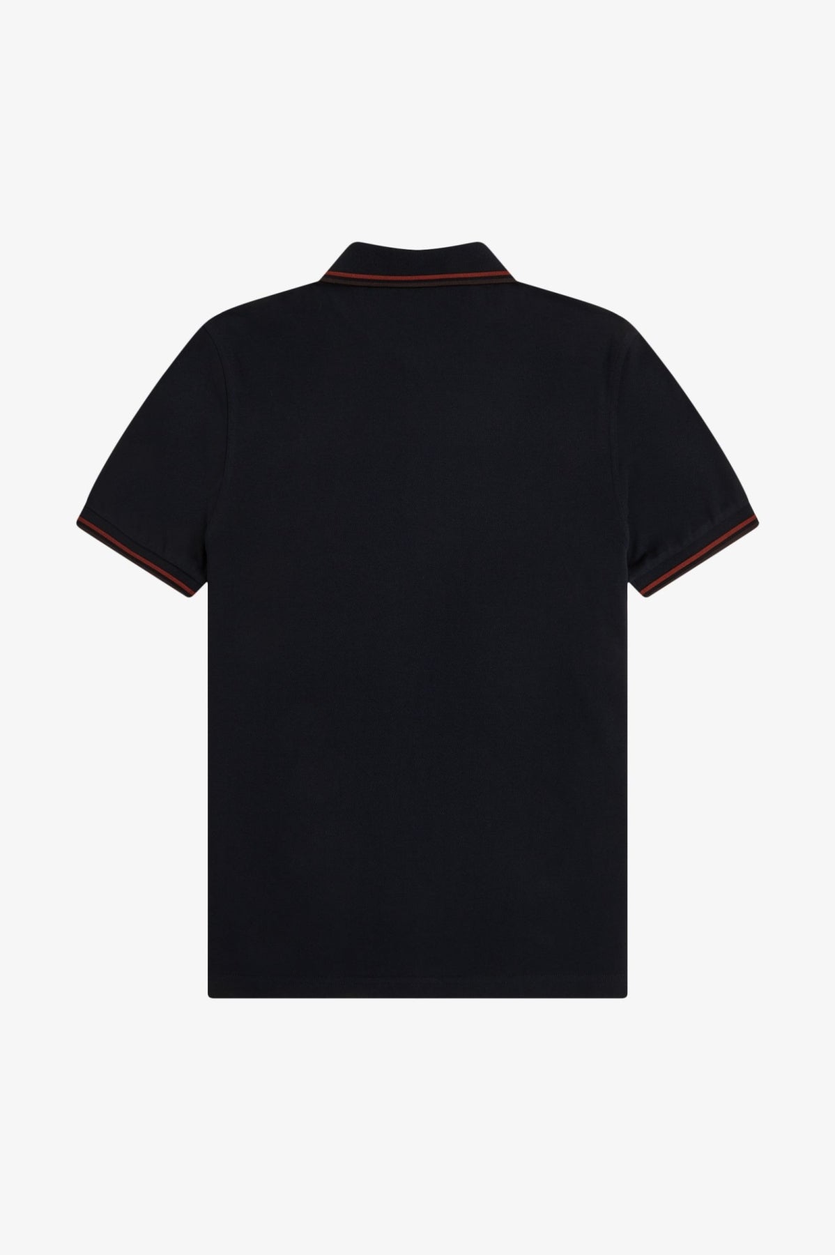 FRED PERRY MFP TWIN TIPPED SHIRT en color NEGRO  (3)