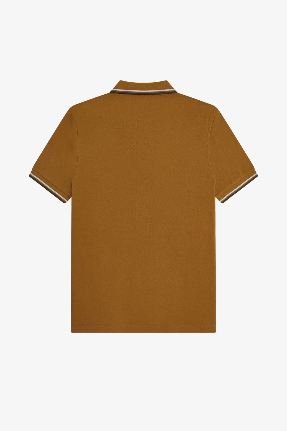 FRED PERRY MFP TWIN TIPPED SHIRT en color AMARILLO  (4)