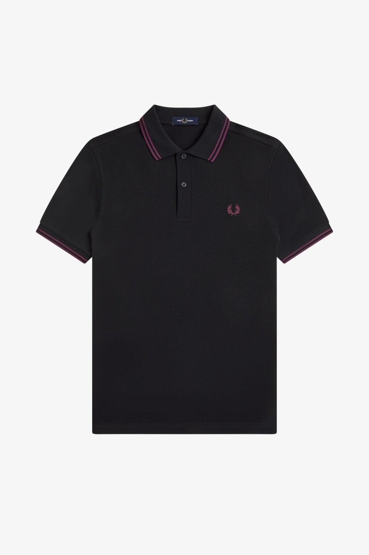 FRED PERRY MFP TWIN TIPPED SHIRT en color GRIS  (1)