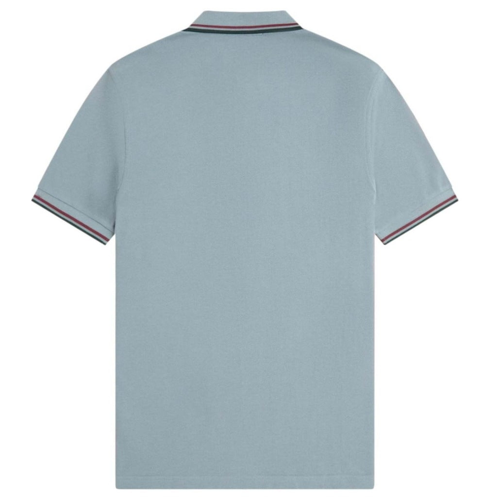 FRED PERRY TWIN TIPPED en color AZUL  (5)