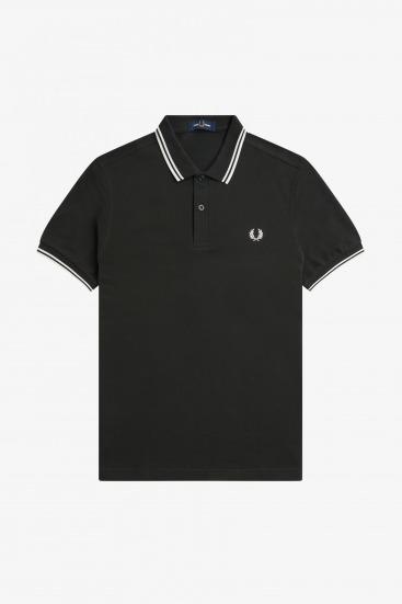 FRED PERRY TWIN TIPPED en color VERDE  (2)
