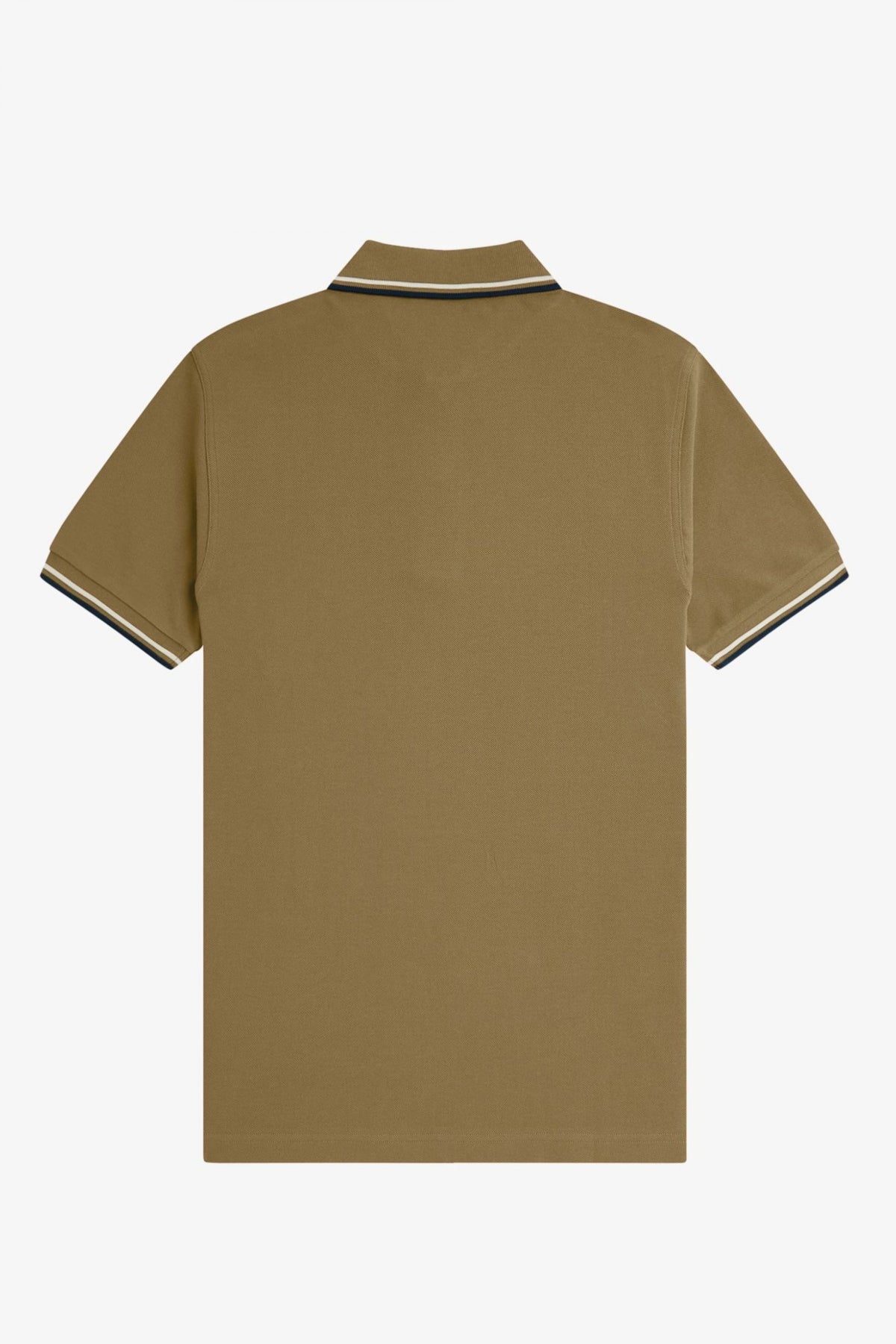 FRED PERRY TWIN TIPPED en color MARRON  (3)
