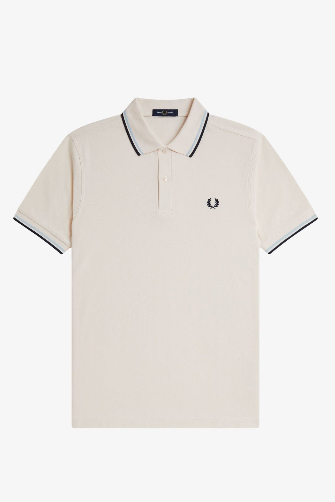 FRED PERRY TWIN TIPPED en color BEIS  (2)