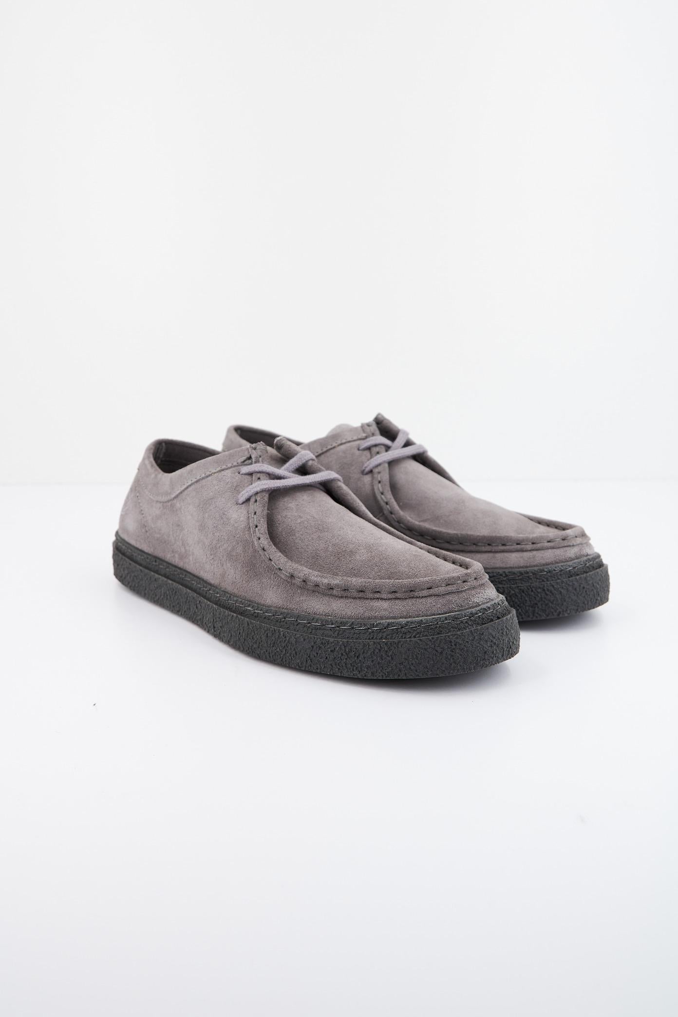 FRED PERRY DAWSON LOW SUEDE en color GRIS  (2)