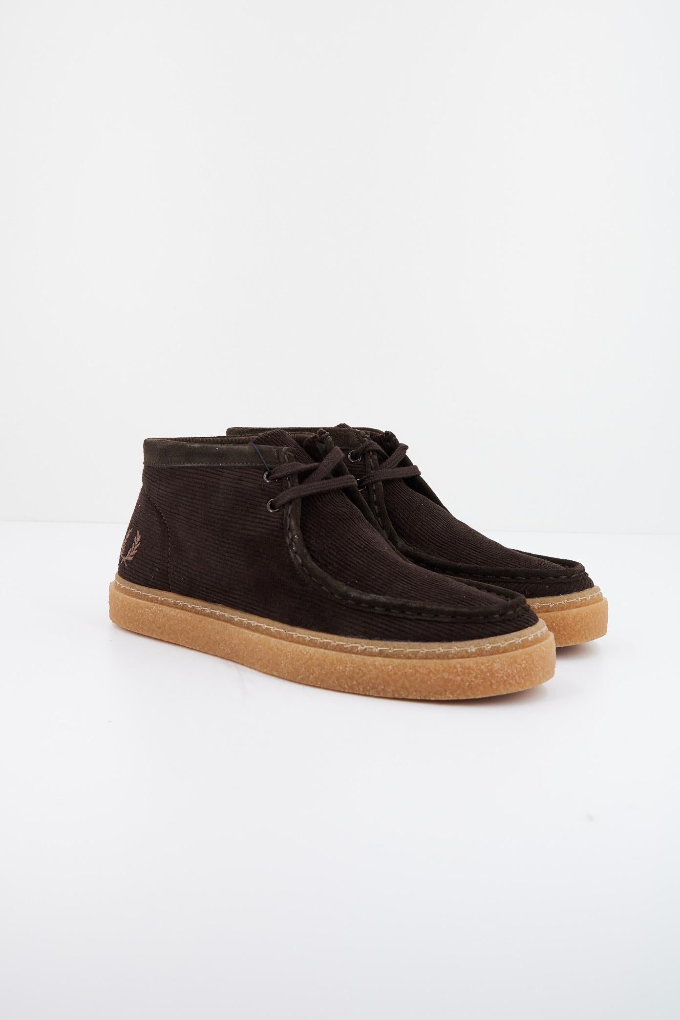 FRED PERRY DAWSON MID CORDUROY en color MARRON  (2)
