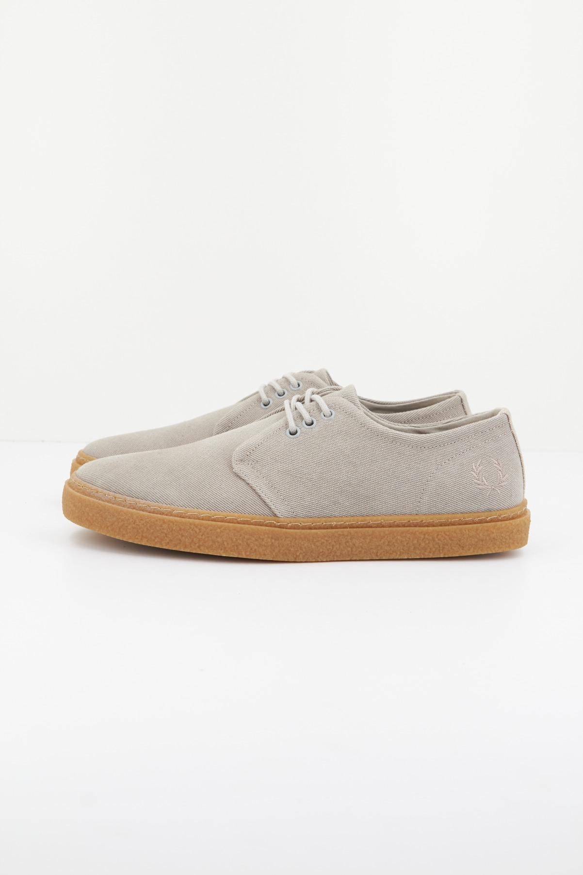 FRED PERRY LINDEN CANVAS en color GRIS  (1)