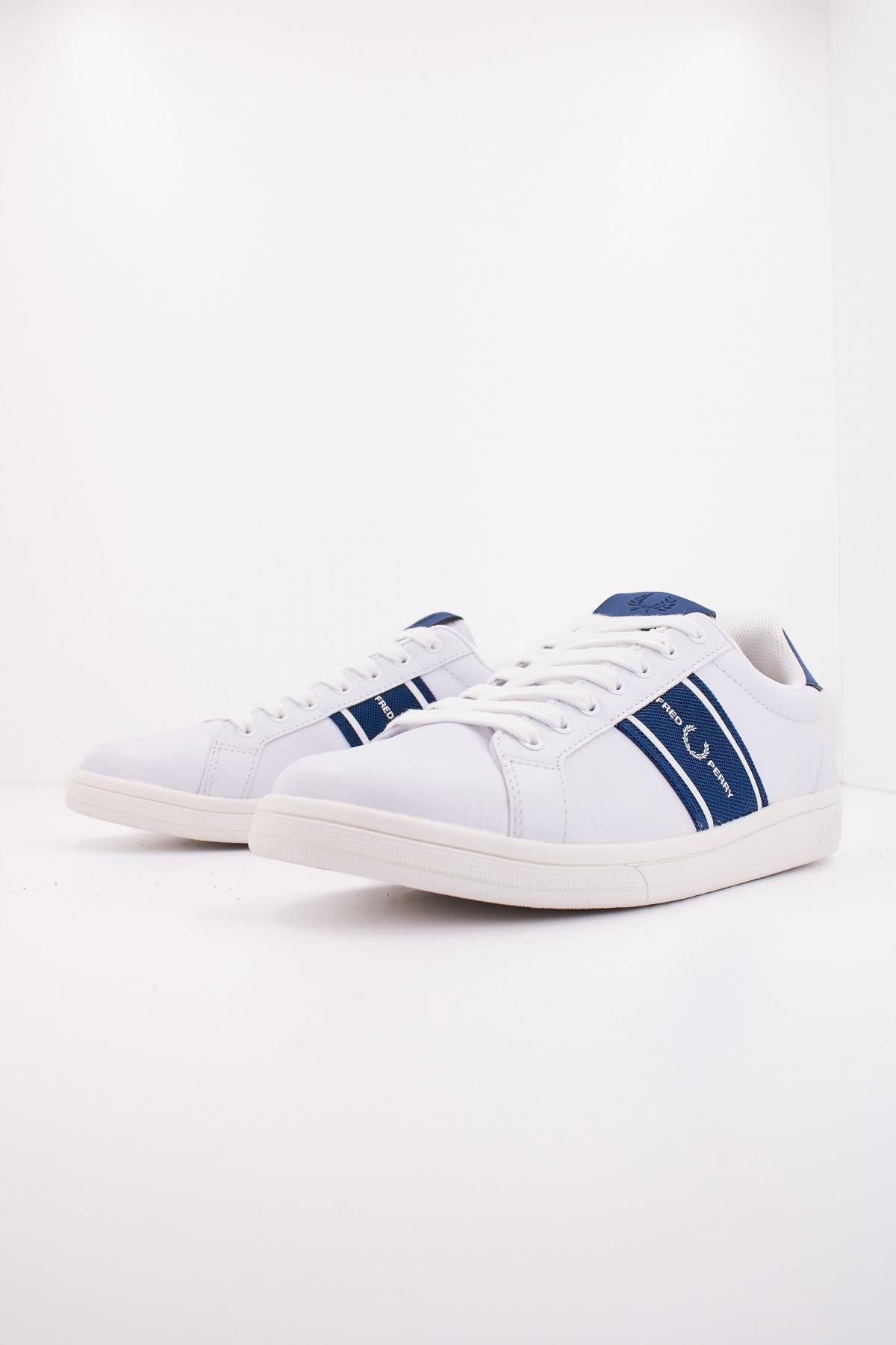 FRED PERRY B LEA/GRAP BRA M en color BLANCO  (2)