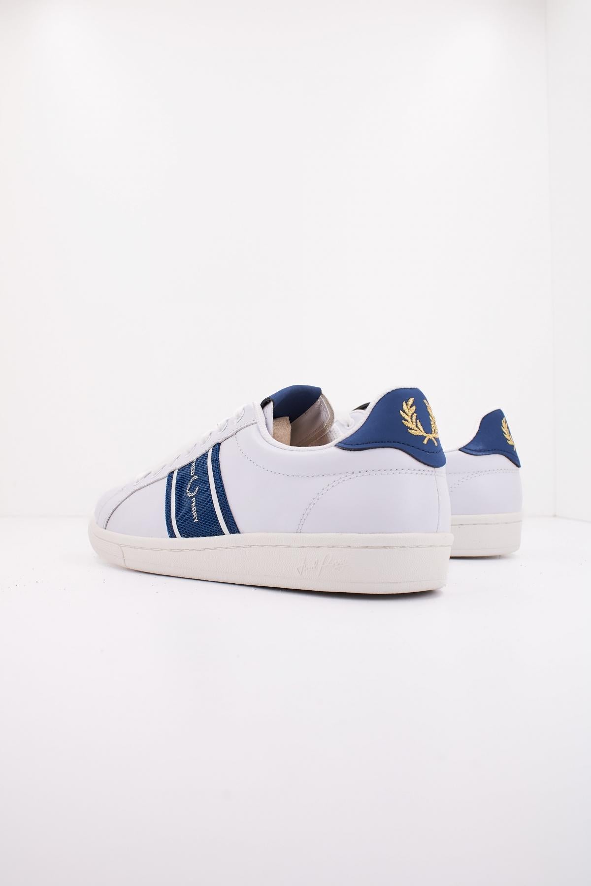 FRED PERRY B LEA/GRAP BRA M en color BLANCO  (3)