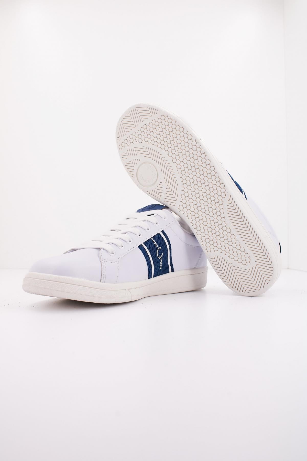 FRED PERRY B LEA/GRAP BRA M en color BLANCO  (4)