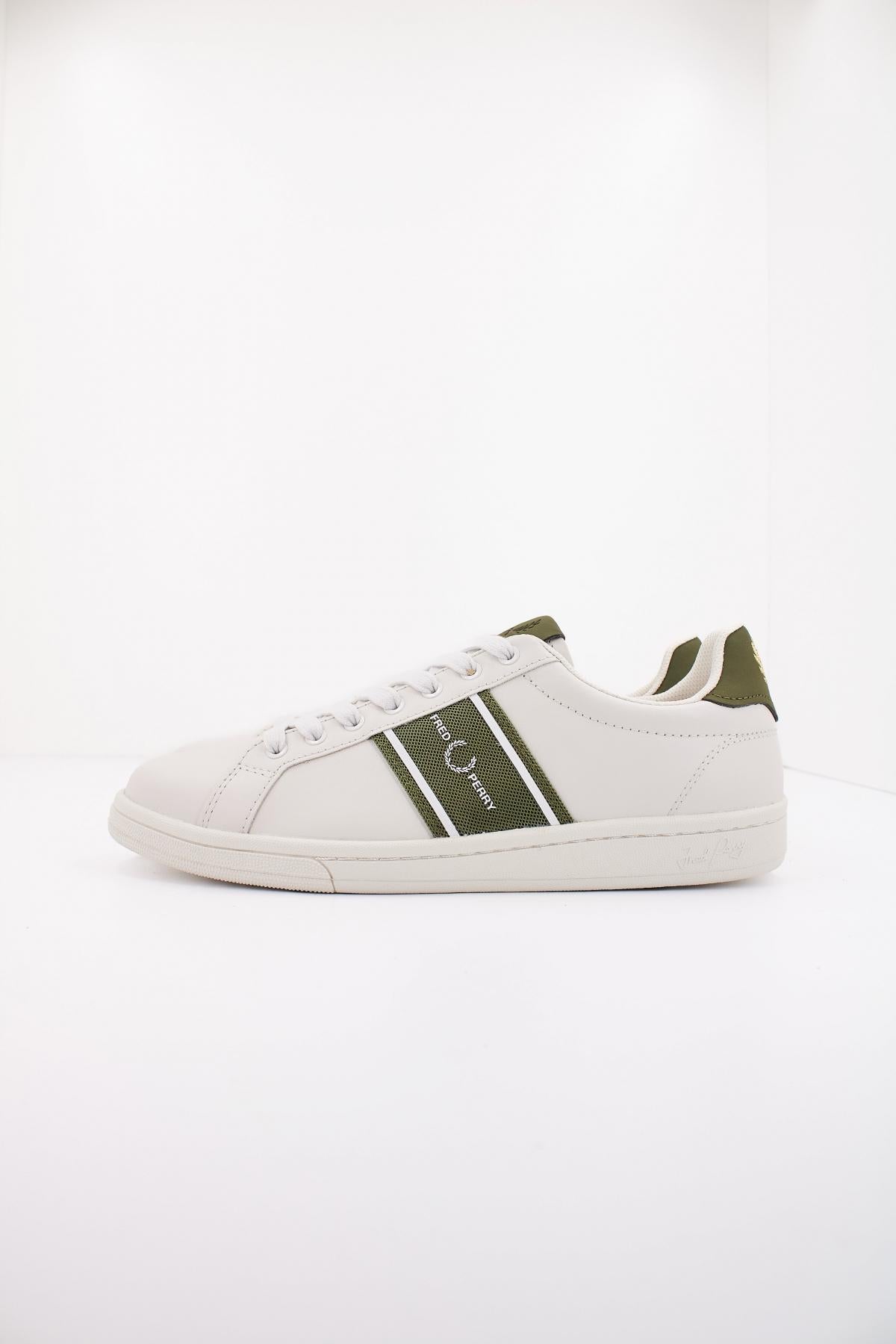 FRED PERRY B LEA/GRAP BRA M en color BLANCO  (1)