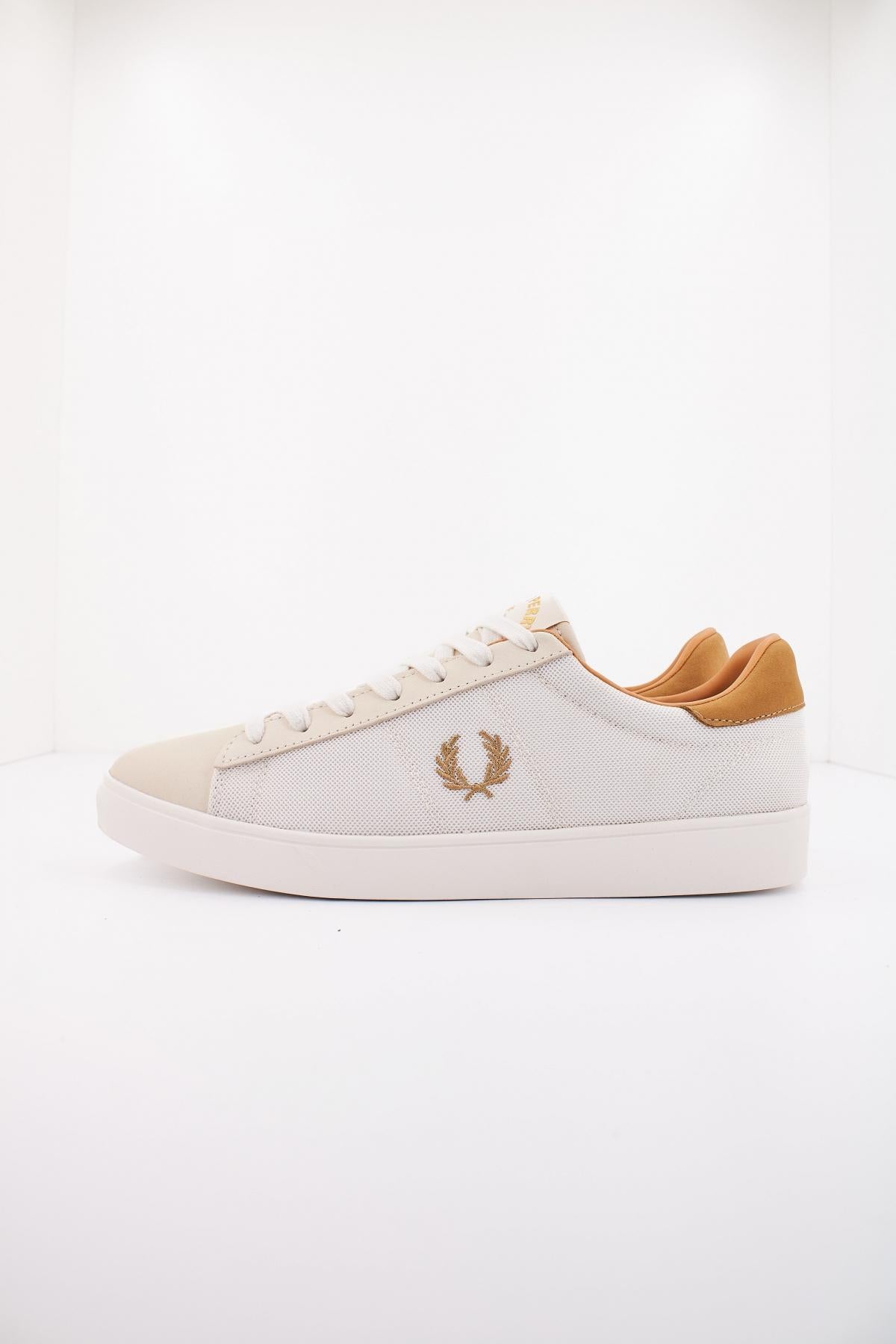 FRED PERRY SPENCER MESH/NUBUC en color BEIS  (1)