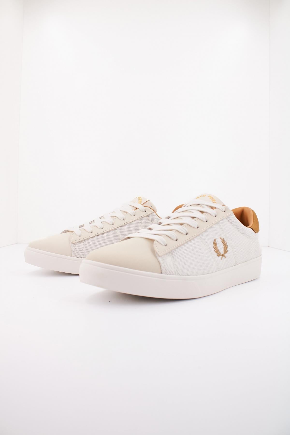 FRED PERRY SPENCER MESH/NUBUC en color BEIS  (2)