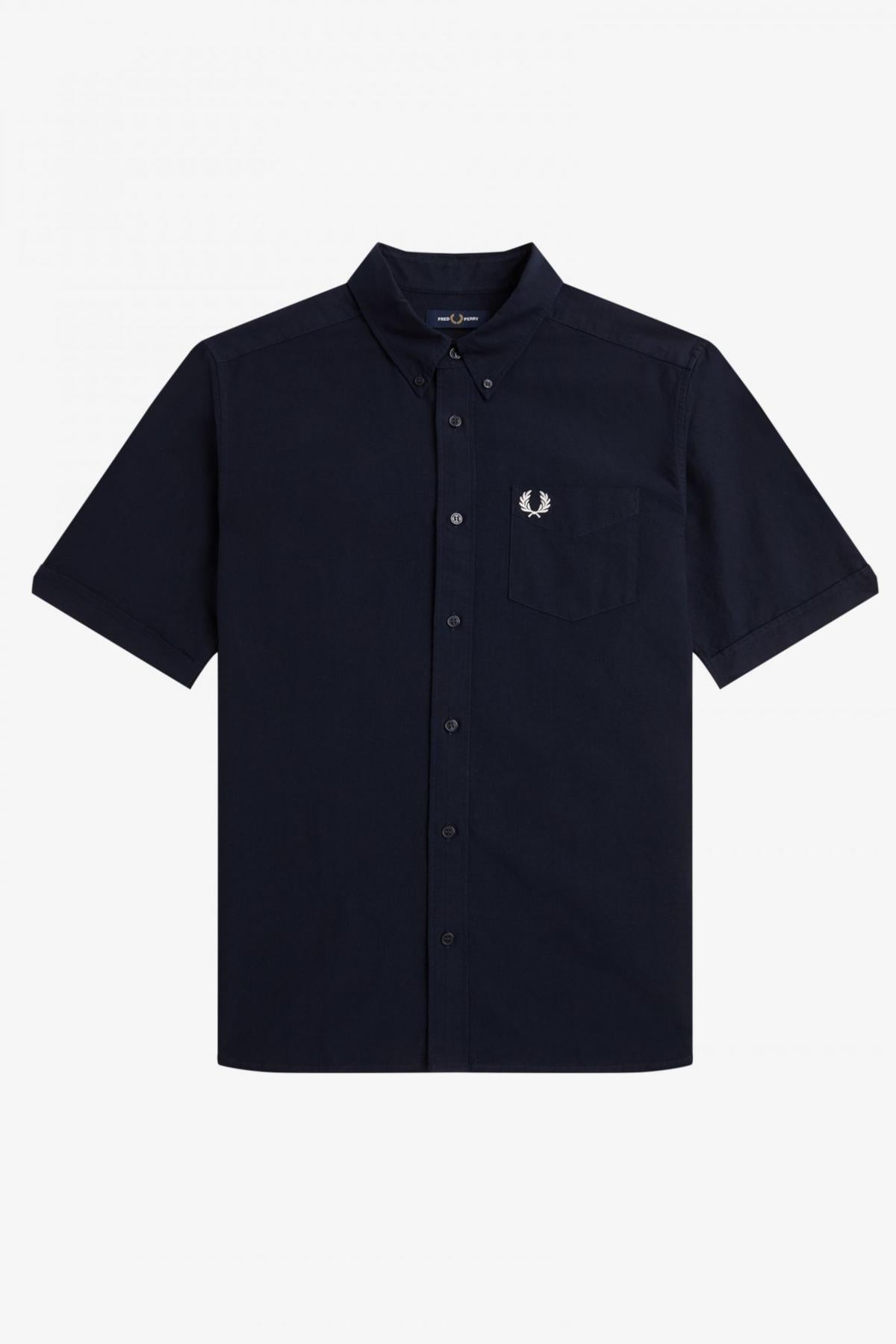 FRED PERRY OXFORD SHIRT en color AZUL  (2)