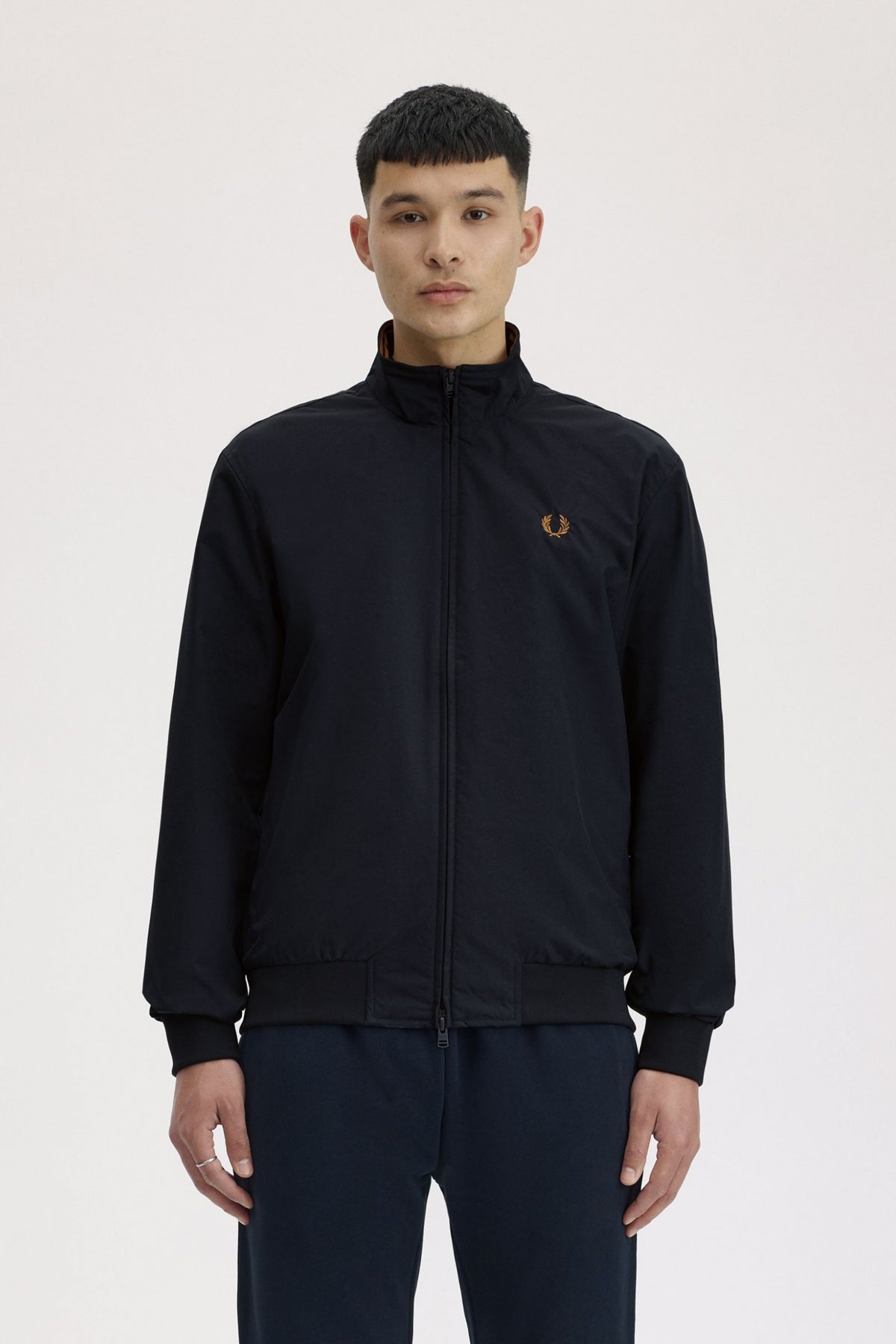 FRED PERRY BRENTHAM JACKET en color AZUL  (1)