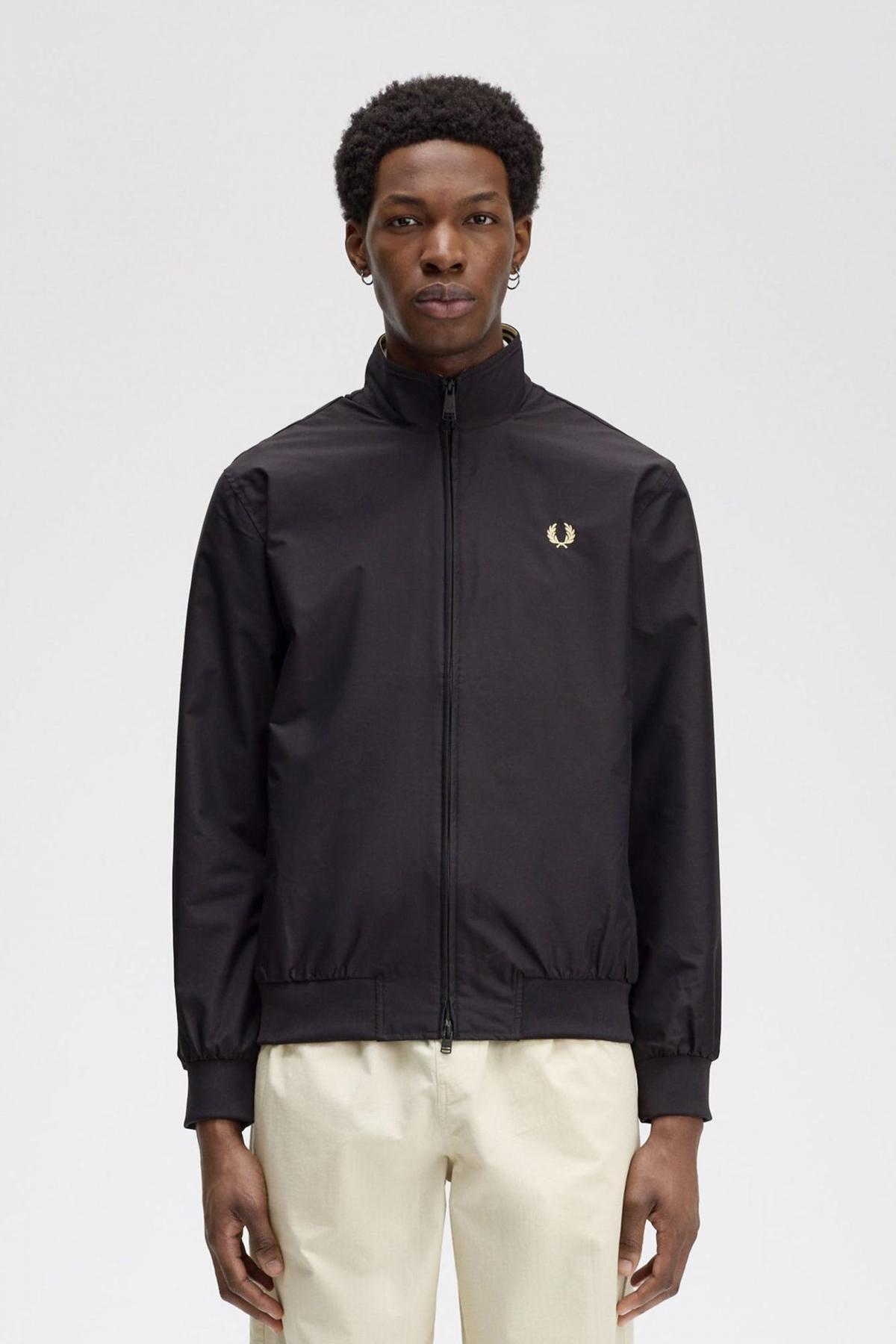 FRED PERRY JFP  en color NEGRO  (1)