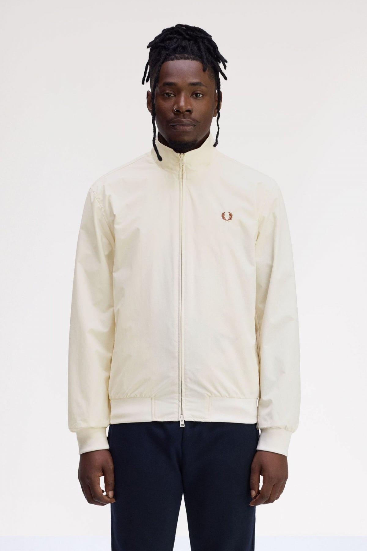 FRED PERRY BRENTHAM JACKET en color BEIS  (1)