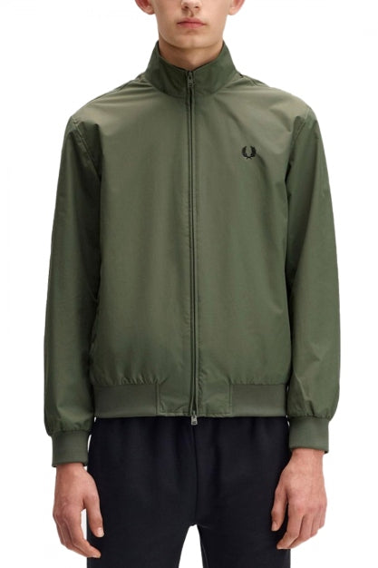 FRED PERRY  BRENTHAM JACKET  en color VERDE  (1)