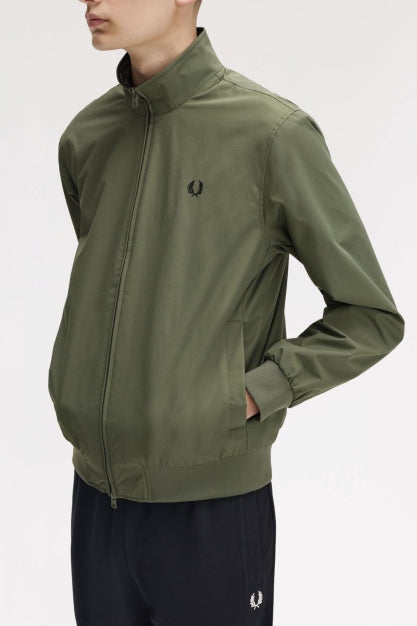 FRED PERRY  BRENTHAM JACKET  en color VERDE  (3)