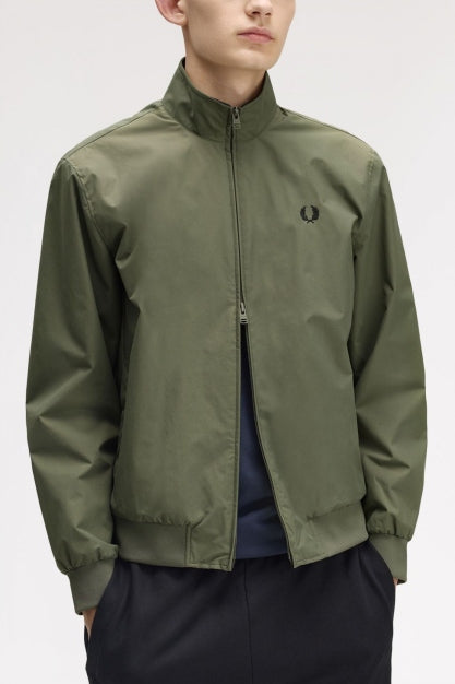 FRED PERRY  BRENTHAM JACKET  en color VERDE  (4)