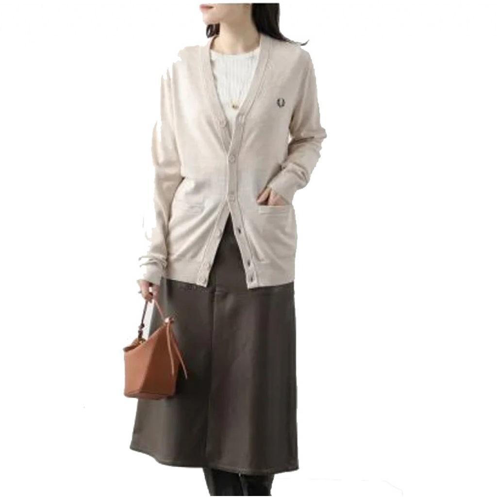 FRED PERRY KFP  en color MARRON CLARO  (6)