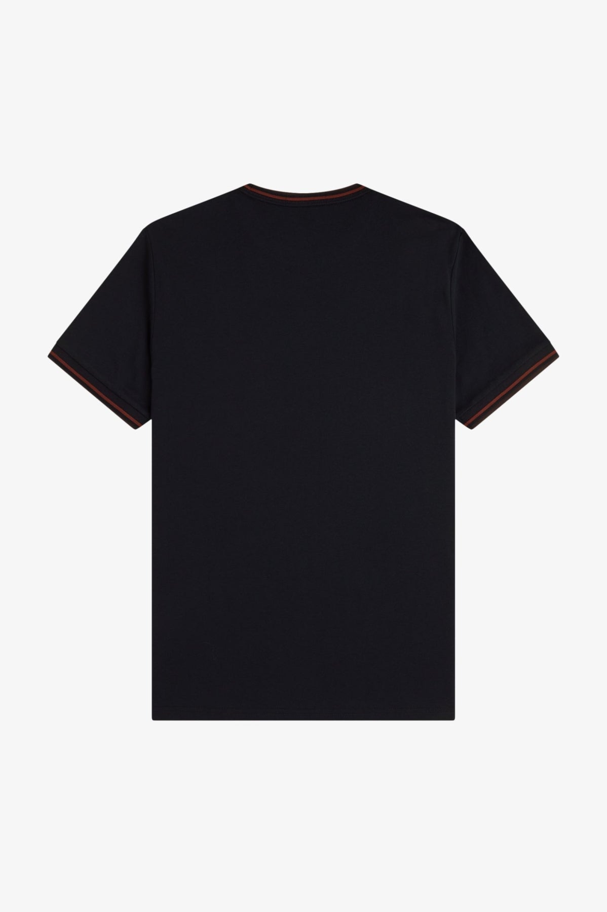 FRED PERRY MFP TWIN TIPPED T SHIRT en color NEGRO  (4)