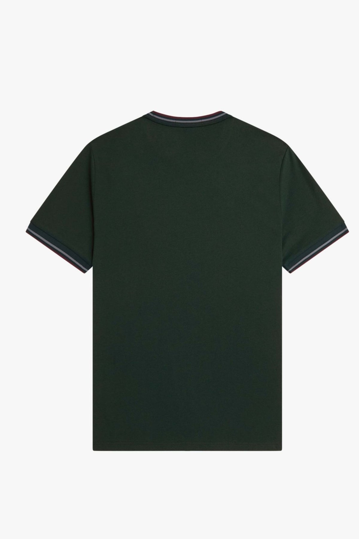 FRED PERRY  TWIN TIPPED T-SHIRT en color VERDE  (2)
