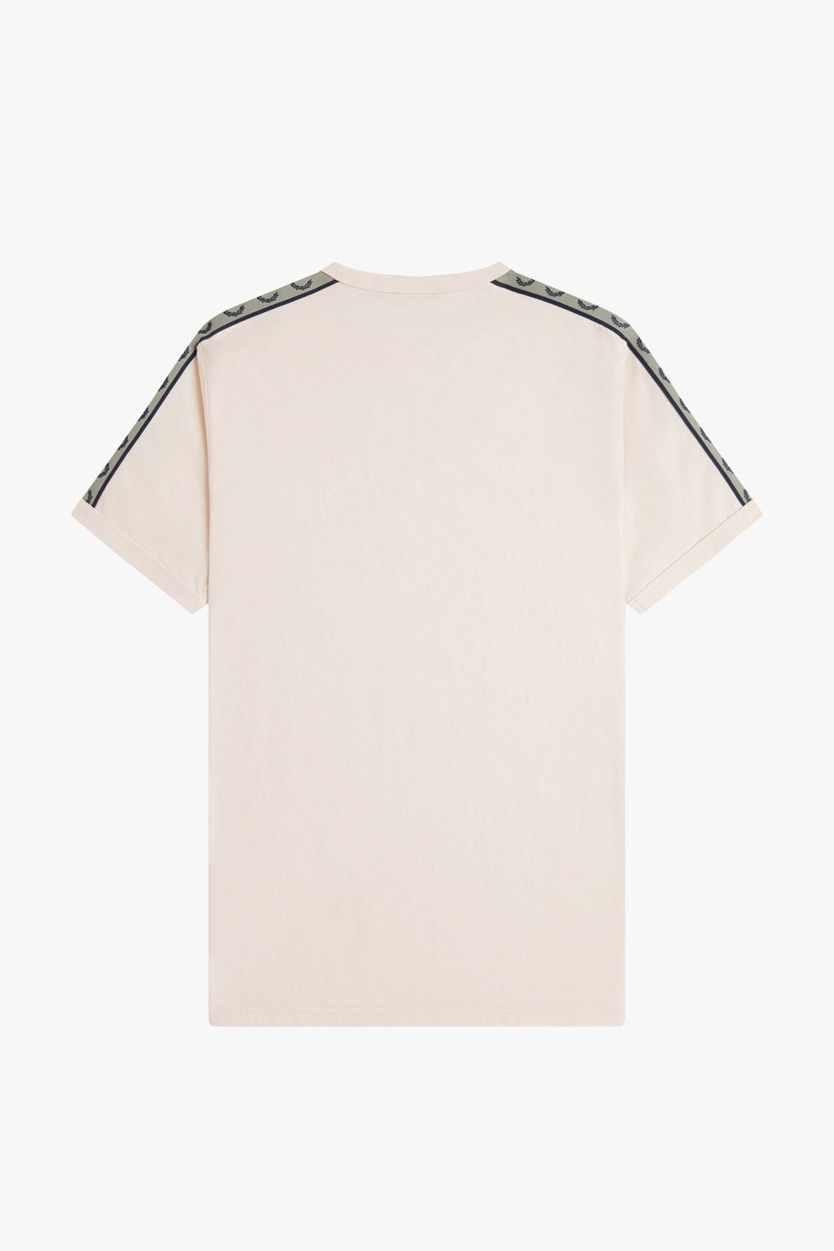 FRED PERRY CONTRAST TAPE RINGER T-SHIR en color BLANCO  (2)