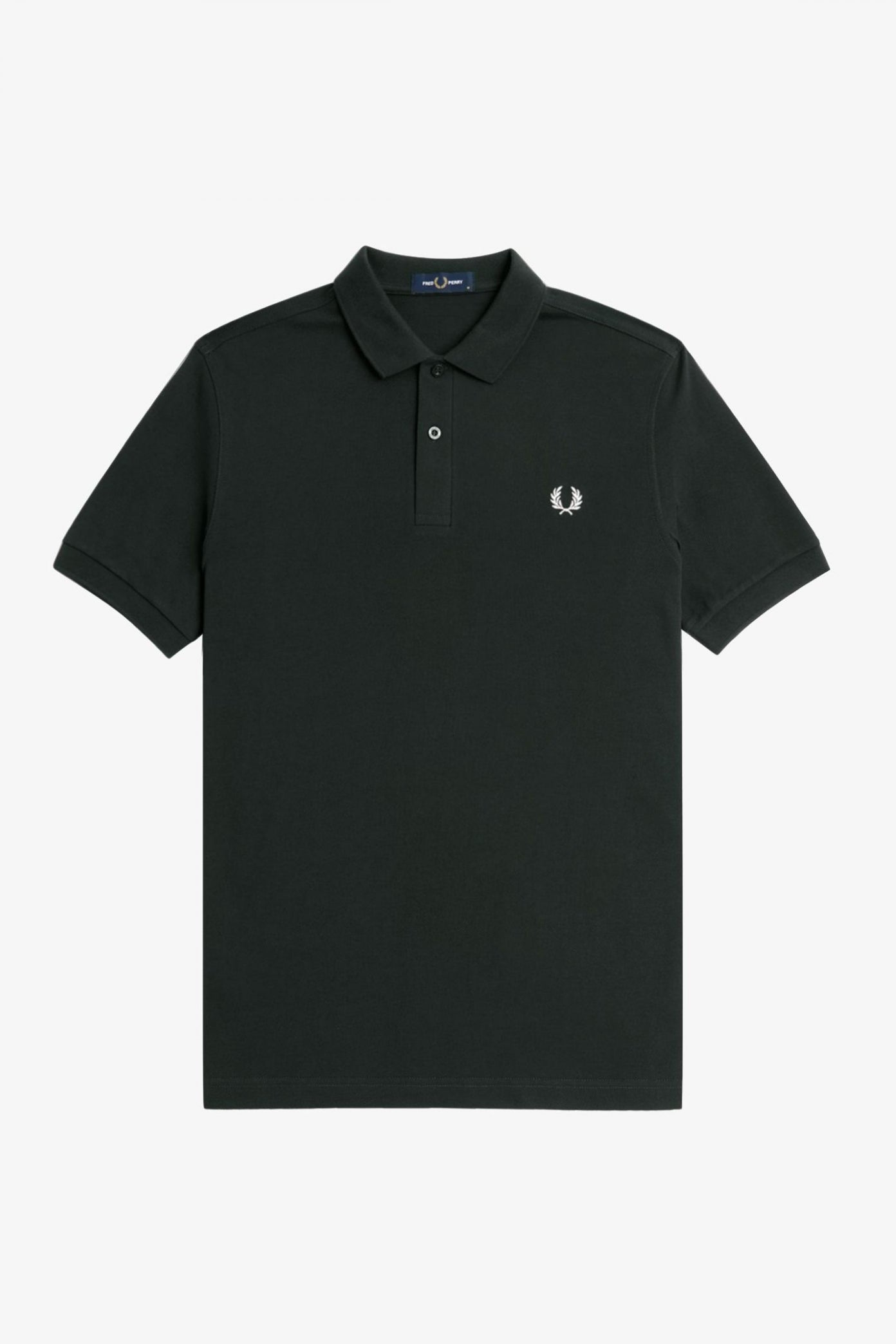 FRED PERRY  PLAIN FRED PERRY SHIRT en color VERDE  (2)