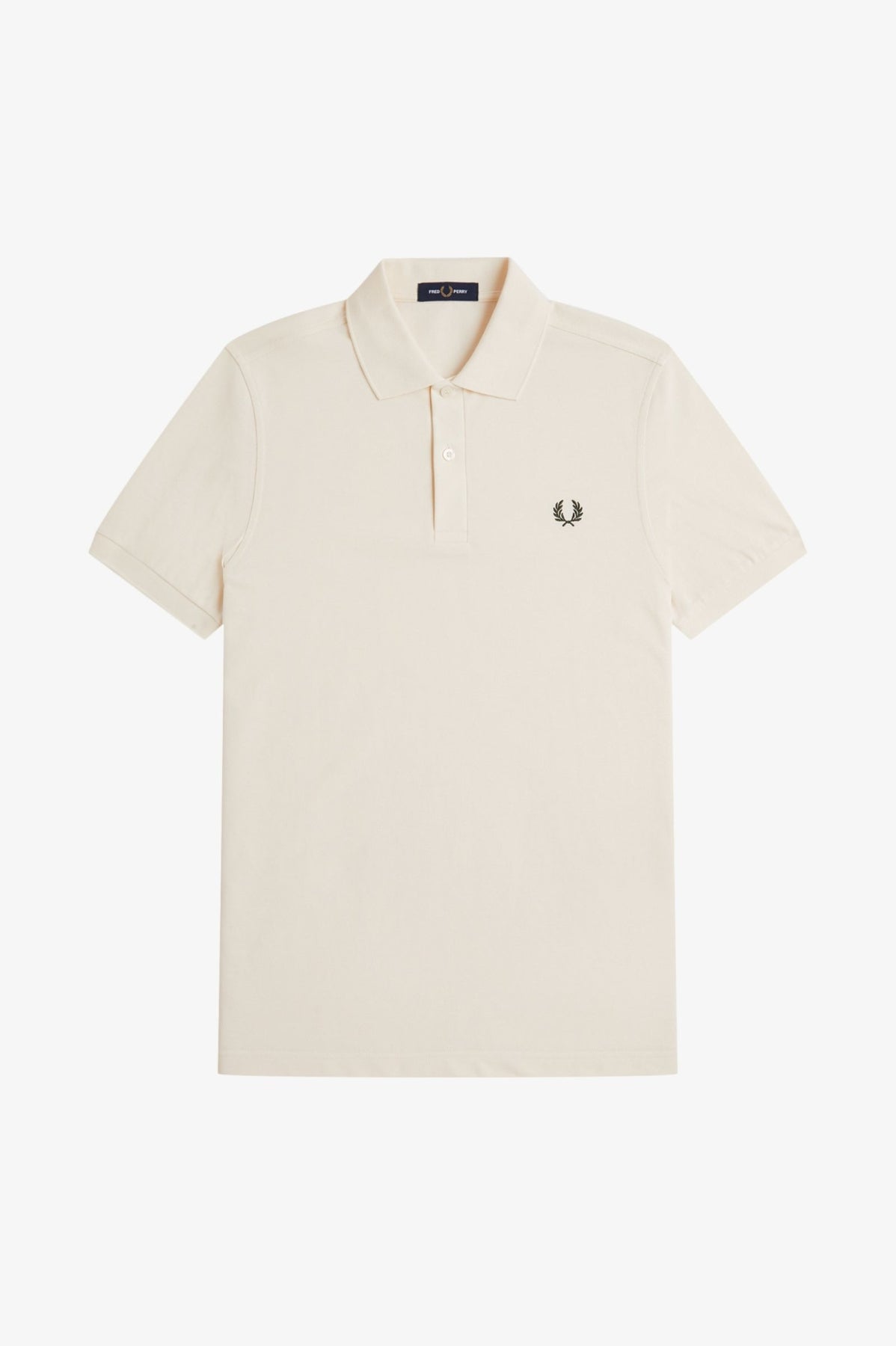 FRED PERRY MFP PLAIN FRED PERRY SHIRT en color BLANCO  (3)
