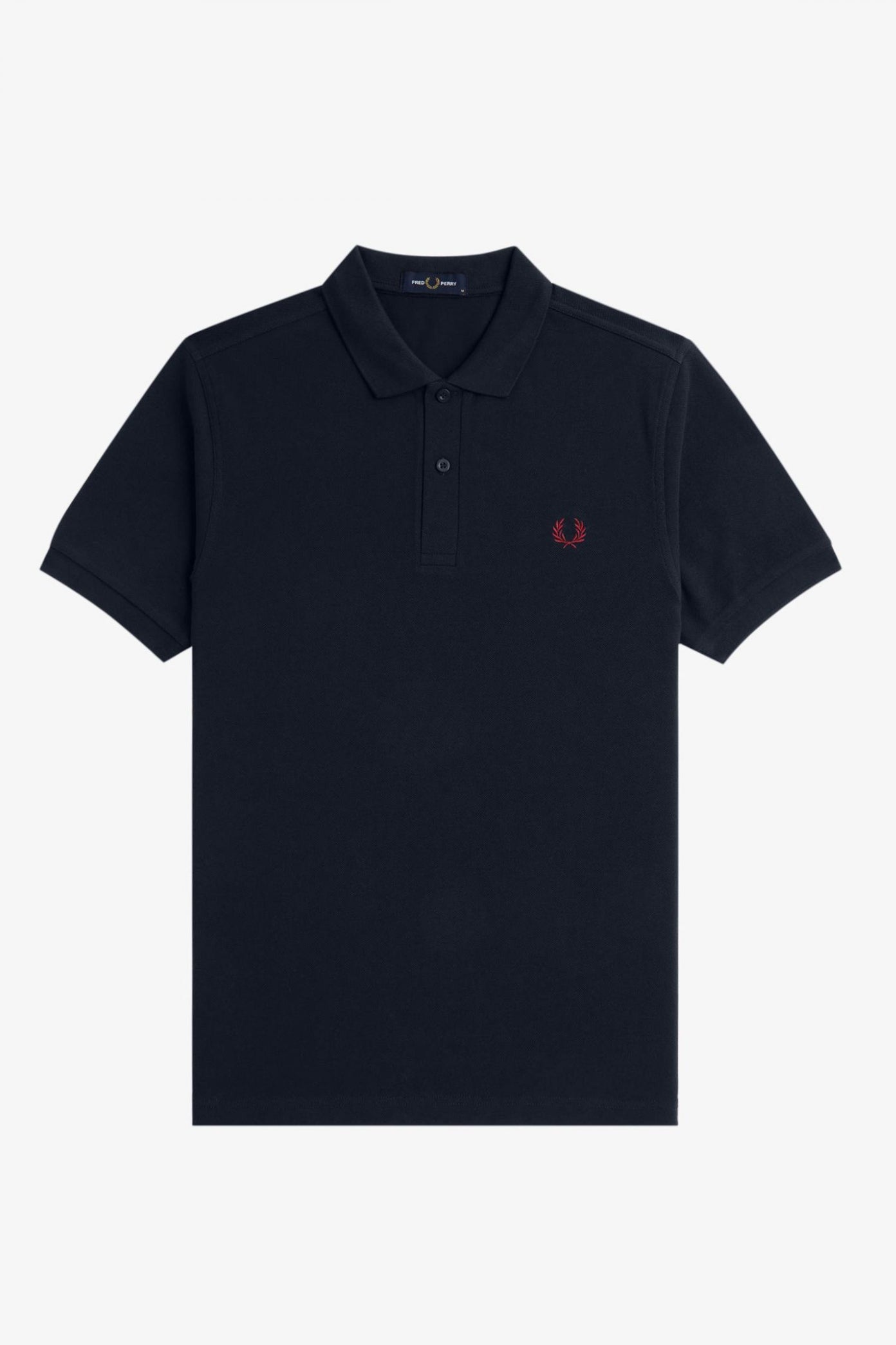 FRED PERRY  PLAIN FRED PERRY SHIRT en color AZUL  (2)