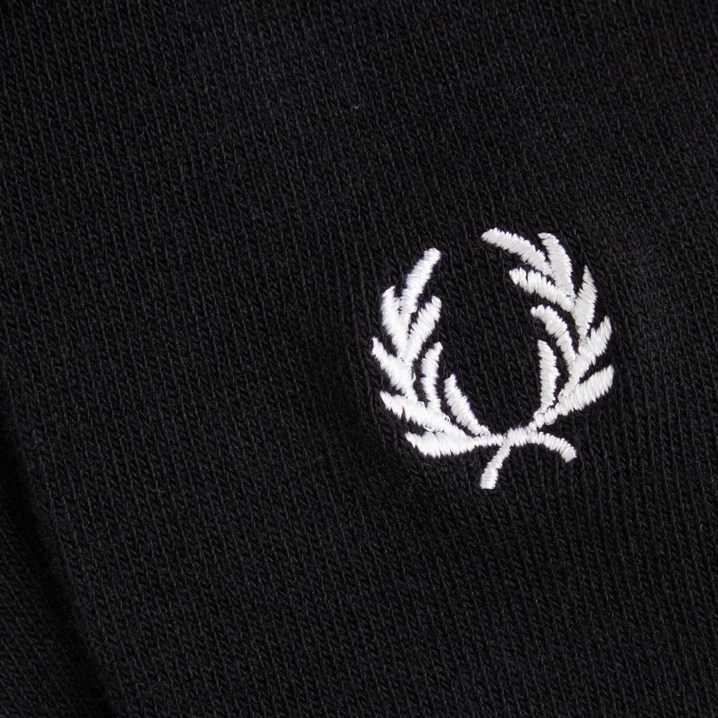 FRED PERRY WREATH SOCK en color NEGRO  (4)