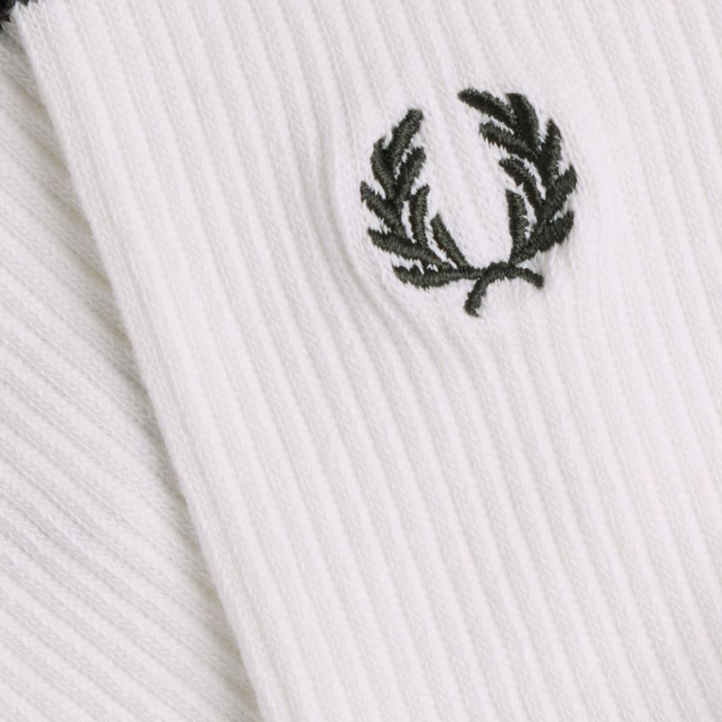 FRED PERRY TENNIS TIPPED SOCK en color BLANCO  (4)