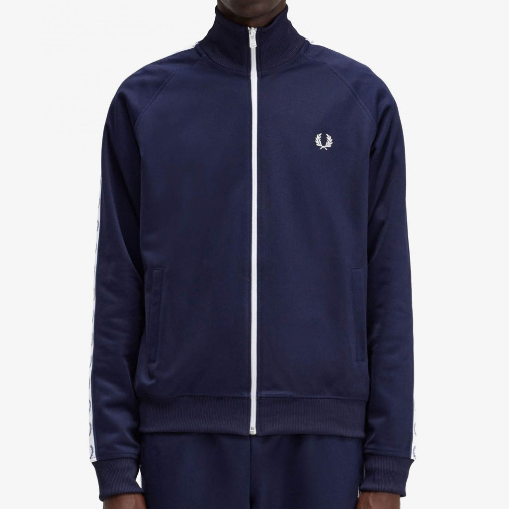 FRED PERRY TRACK JACKET en color AZUL  (4)
