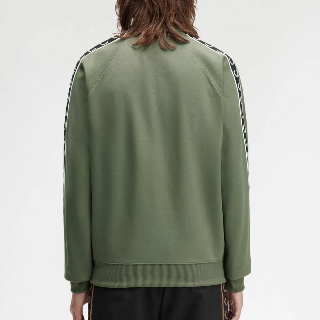 FRED PERRY TRACK JACKET en color VERDE  (5)
