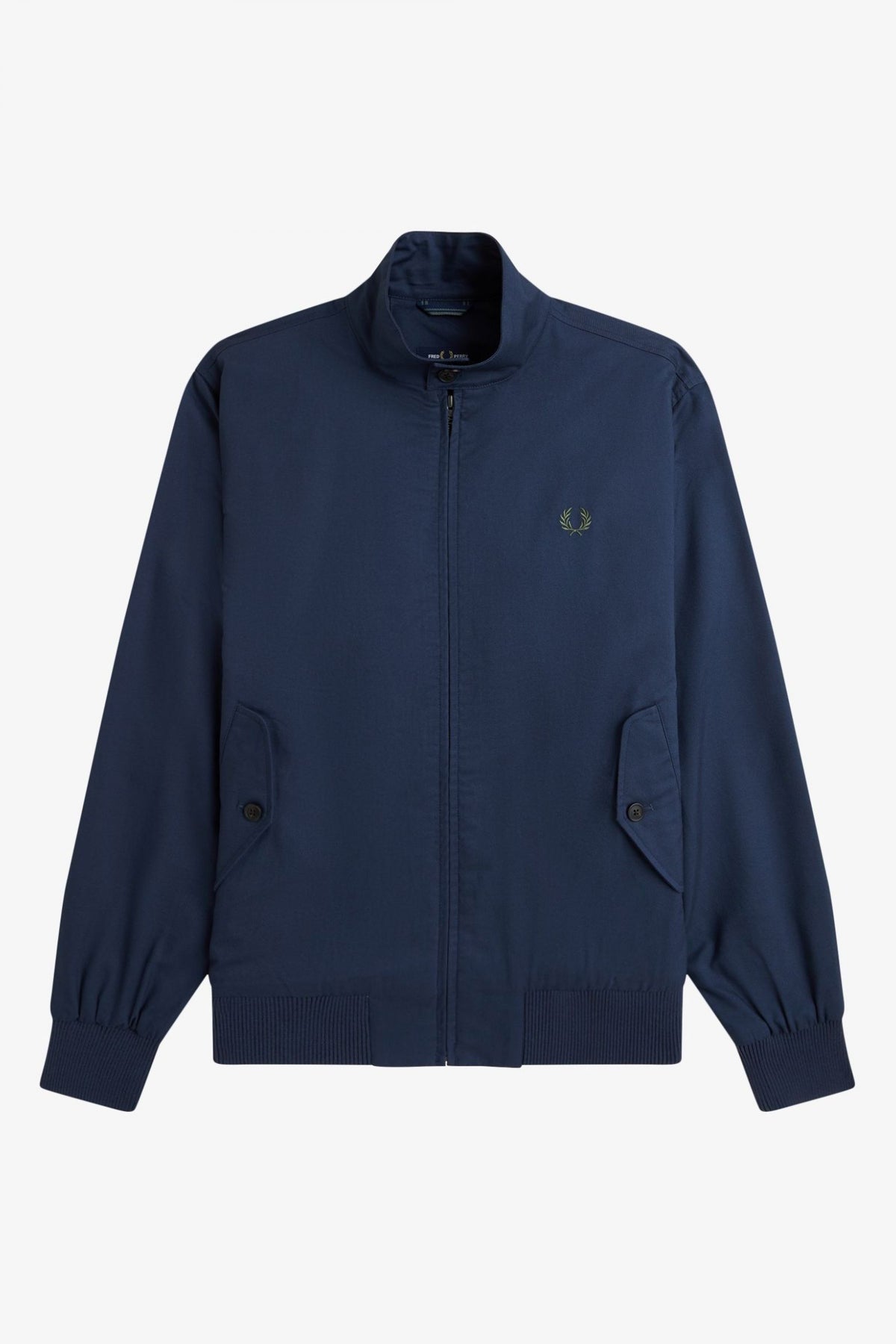 FRED PERRY HARRINGTON JACKET en color AZUL  (2)