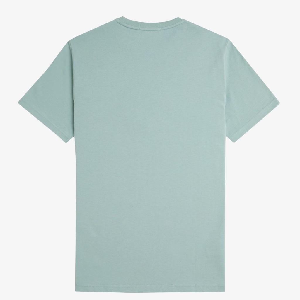 FRED PERRY TEXTURED LAUREL WREATH T-SH en color AZUL  (6)