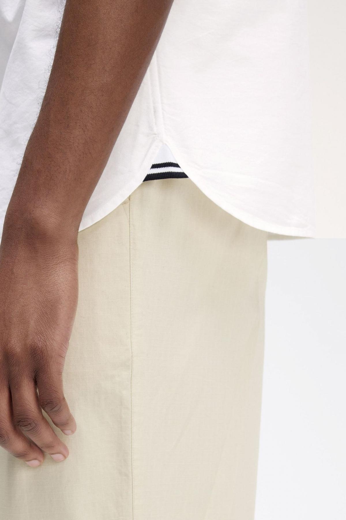 FRED PERRY OXFORD SHIRT en color BLANCO  (4)