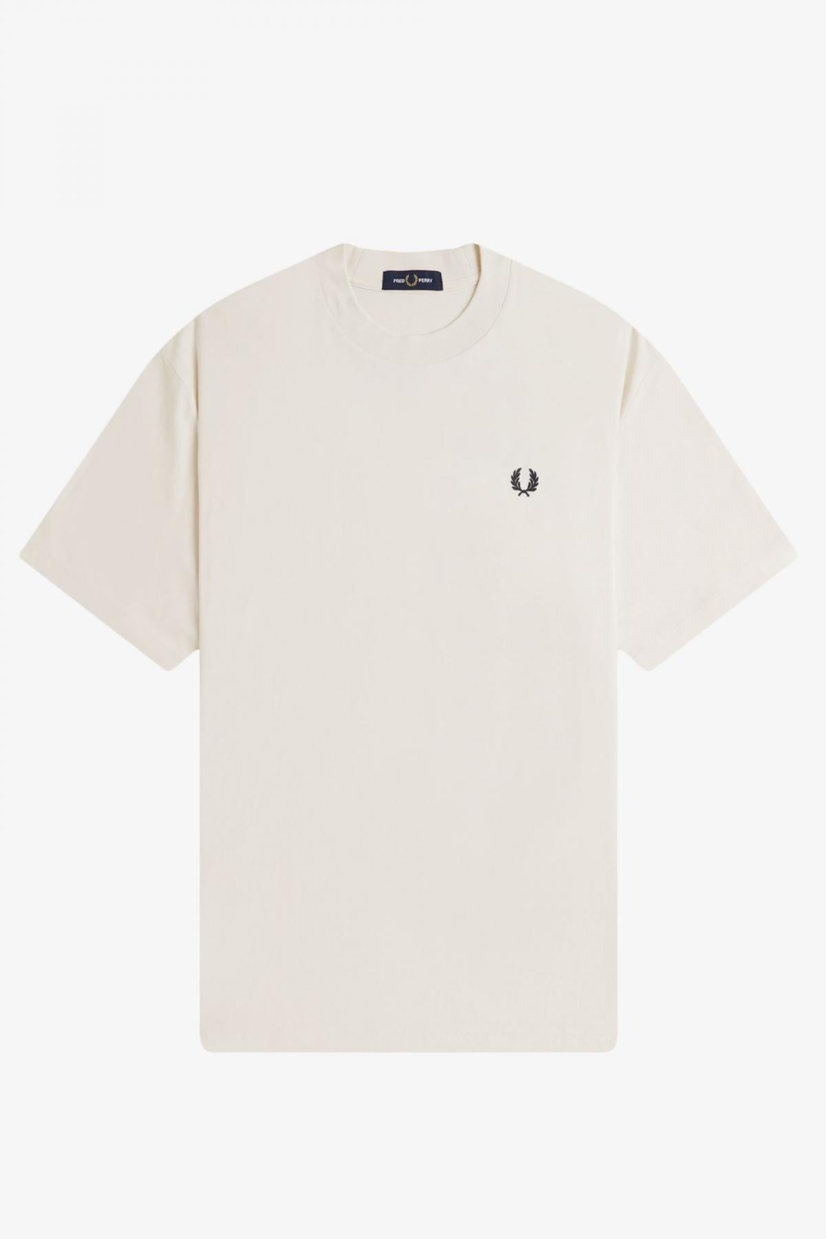 FRED PERRY EMBROIDERED CHAMPION T-SHIR en color BEIS  (2)