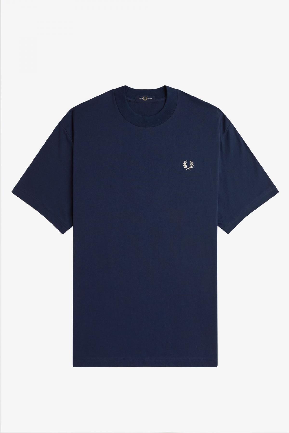 FRED PERRY EMBROIDERED CHAMPION T-SHIR en color AZUL  (2)
