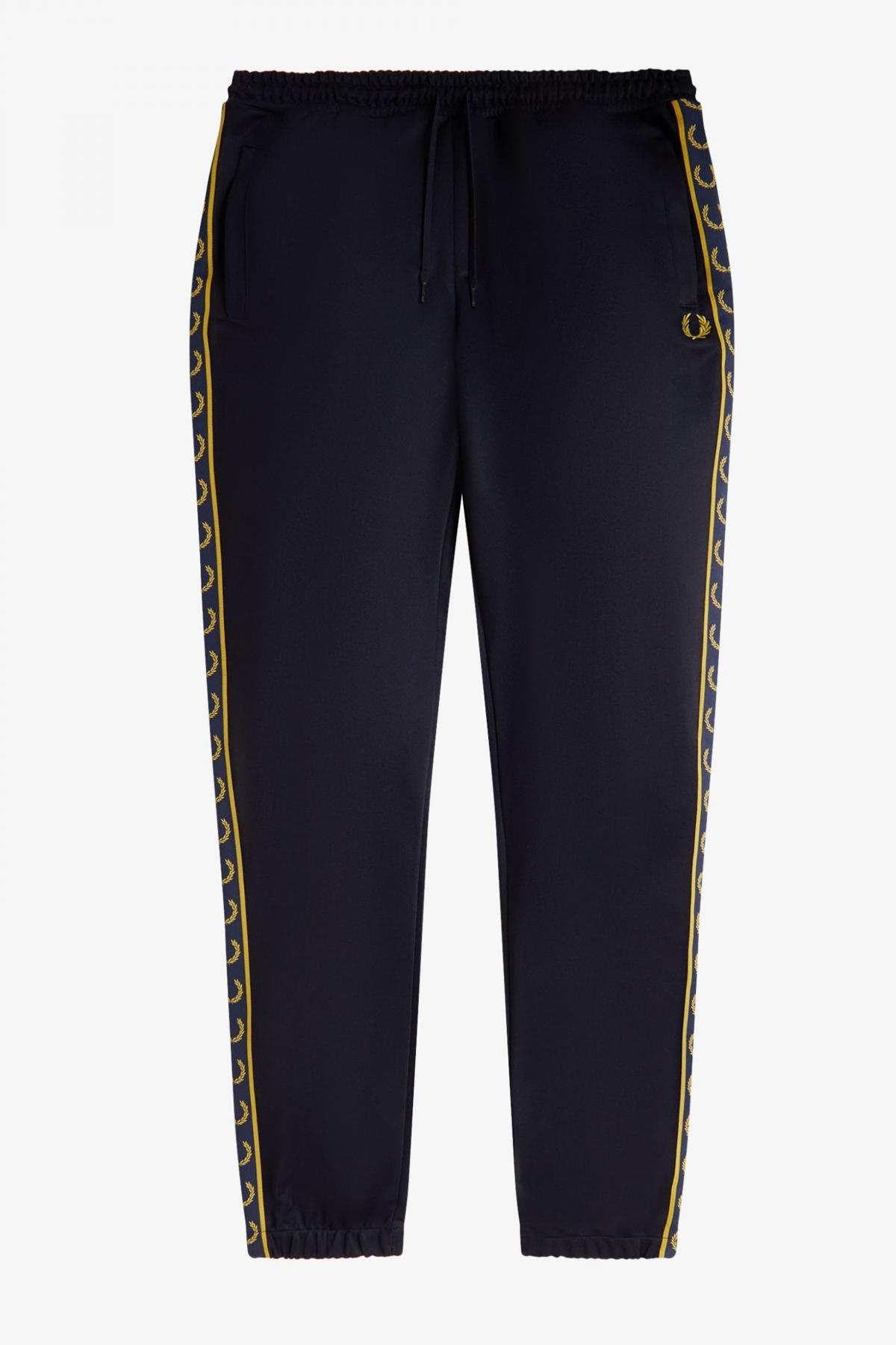 FRED PERRY CONTRAST TAPED TRACK PANT en color AZUL  (2)