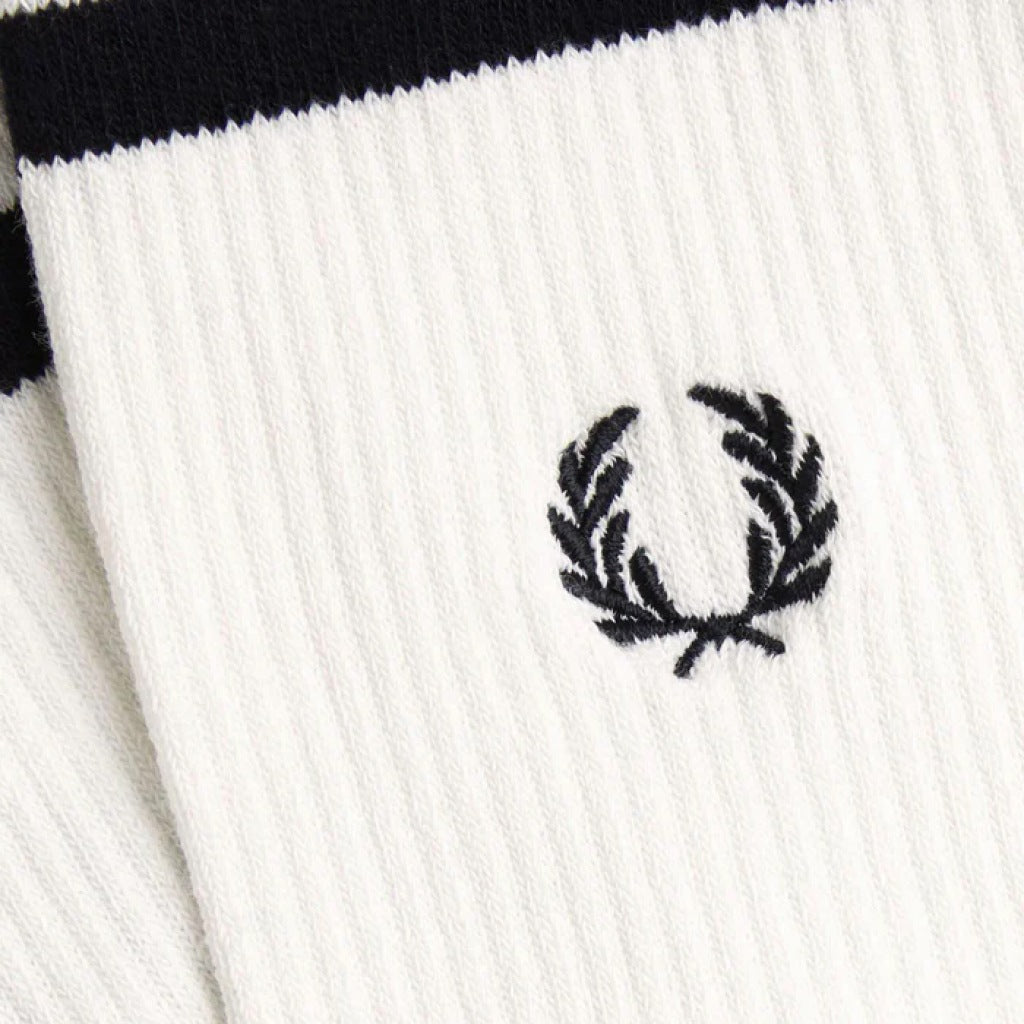 FRED PERRY TIPPED SPORTS SOCK en color BLANCO  (6)