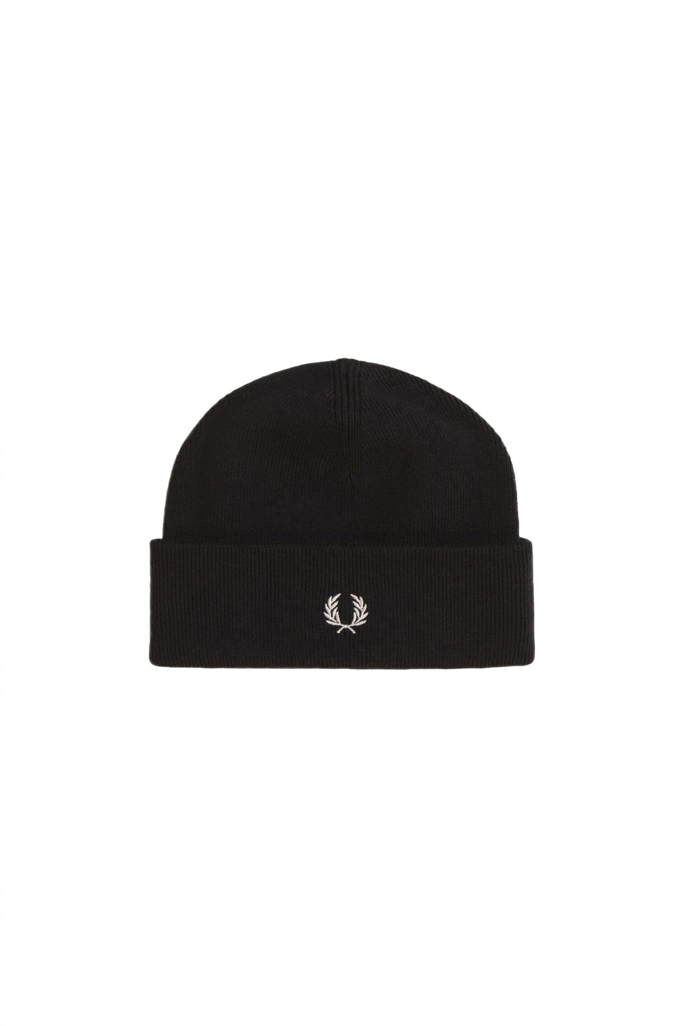 FRED PERRY  CLASSIC BEANIE  en color NEGRO  (1)