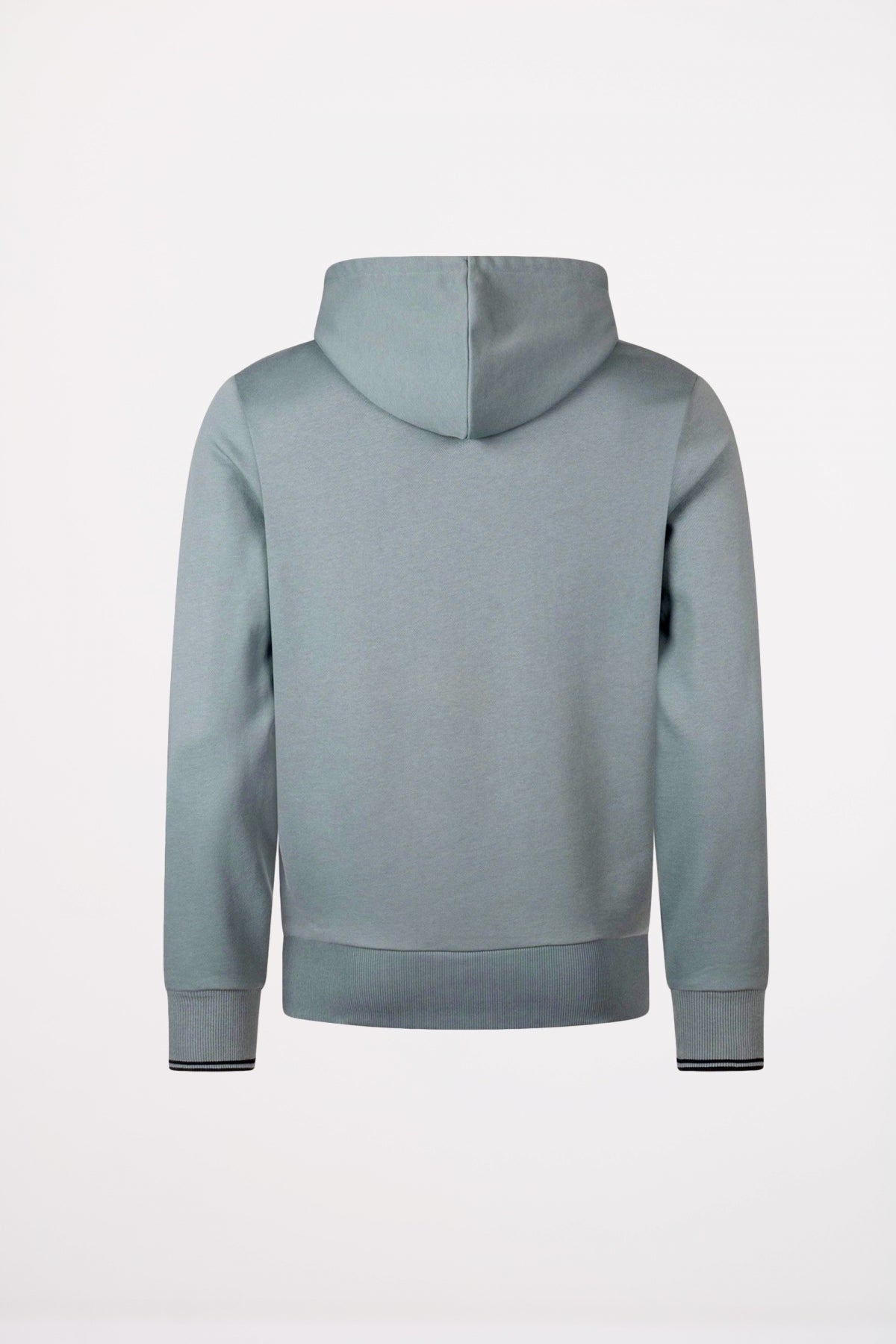 FRED PERRY TIPPED HOODED SWEATSHIRT en color VERDE  (2)